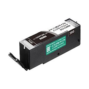エコリカ 互換リサイクルインクカートリッジ [キヤノン BCI-380PGBK](標準容量) 顔料ブ...