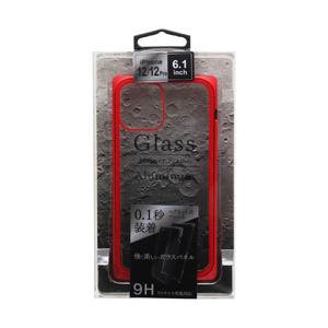 インプリンク iPhone12Pro マグネットアルミバンパーケース BMABC2022RD レッド