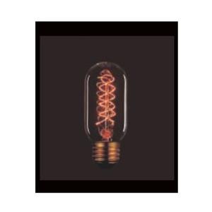 ELPA ヴィンテージランプ （口金E26）　110V40W T45 F5 E26