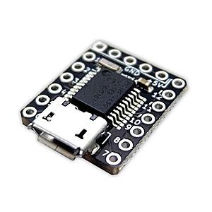 ビットトレードワン USB入力デバイスを作成するための小型モジュール  ブラック ADRVMICR2