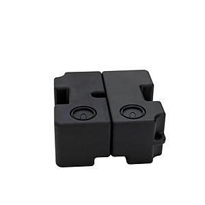 積水樹脂 物干し台 ブロー台 重し クロス型布団干し対応  ブラック MB-20BK