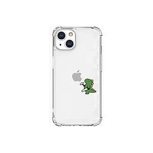 ROA iPhone 6.1inch 2眼ソフトタフケース　おしごとザウルス―日曜大工　グリーン