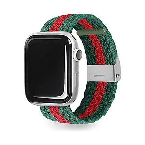 ROA LOOP BAND for Apple Watch 41/40/38mm グリーン＆レッド   EGD23114AW