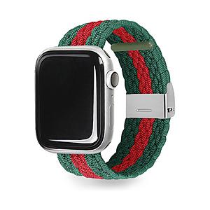 ROA LOOP BAND for Apple Watch 49/45/44/42mm グリーン＆レッド   EGD23119AW