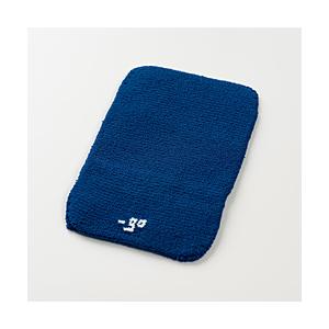 アンドゴー _go square W for camera-lens S 長方形・厚地タイプ 収納ポーチ パッキングニット_go ブルー G03LSBL