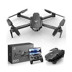 ドローン リモコンコントロール 1080Pカメラ付き　折りたたみ式　D60
