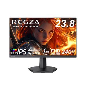 REGZA(レグザ) RM-G245R ゲーミングモニター   ［23.8型 /フルHD(1920×...