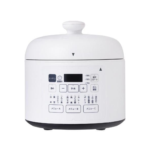 シィーネット 電気圧力鍋 シィー・ネット ホワイト SPC201WH