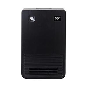 シィーネット セラミックファンヒーター  ブラック CDCP608BK ［人感センサー付き］ [振込...