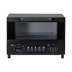 ORIGINAL BASIC 温度調節機能付きオーブントースター ORIGINAL BASIC ブラ...