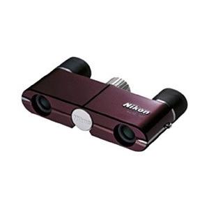 Nikon(ニコン) 双眼鏡 遊 4×10D CF ワインレッド｜y-sofmap