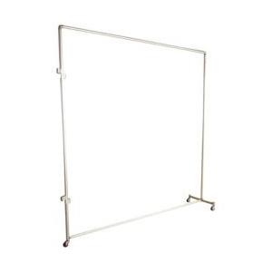 吉野 吉野 衝立用アルミパイプ 2×2 接続キャスター YS-22JC