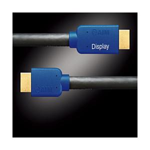 エイム電子 IM4K-12 HDMIケーブル AIM ブラック ［12m /HDMI⇔HDMI /スタンダードタイプ /イーサネット対応］