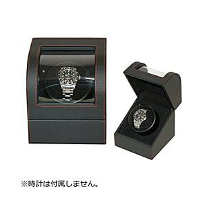 IGIMI IGIMIオリジナル 自動巻き上げ機 1本巻ワインダー 合皮  黒 IG-ZERO105...