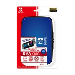 アイレックス ニンテンドースイッチ専用収納ポーチ『EVAポーチ for ニンテンドーSWITCH ブルー』 -SWITCH- [Switch] [ILXSW188] [振込不可]