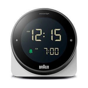 ブラウン DIGITAL CLOCK  WHITE BC24W ［デジタル］