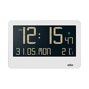 ブラウン BRAUN DIGITAL ALARM CLOCK  WHITE BC14W