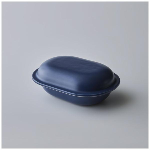 モラトゥーラ レンジスター [約500ml/電子レンジ対応]  ダークブルー RS-DB