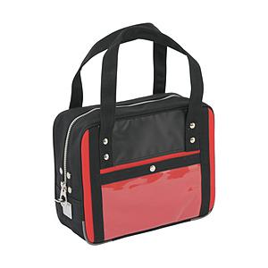 三栄産業 ＳＡＮＥＩ　帆布メール用ボストン（ＳＳ）馬蹄錠金具付　赤   BTSS-U-02