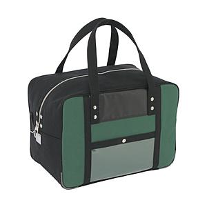 三栄産業 ＳＡＮＥＩ　帆布メール用ボストンＭマチ広　馬蹄錠金具付　モスグリーン   BTMDE-U-...