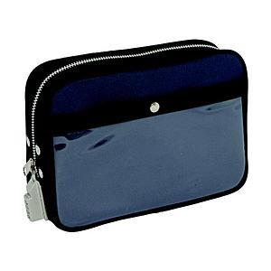 三栄産業 ＳＡＮＥＩ　帆布メール用ポーチ（Ｍ）ＳＥＤ−１錠付　紺   PM-SED-03