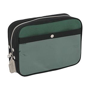 三栄産業 ＳＡＮＥＩ　帆布メール用ポーチ（Ｍ）ＳＥＤ−１錠付　モスグリーン   PM-SED-07