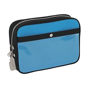 三栄産業 ＳＡＮＥＩ　帆布メール用ポーチ（Ｍ）ＳＥＤ−１錠付　ブルー   PM-SED-09