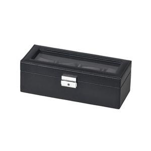 エスプリマ 合皮4本時計収納ケース 【正規品】  ブラック SE83520BK ［4本用］