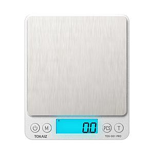 TOKAIZ デジタルキッチンスケール  シルバー TDS-001 PRO