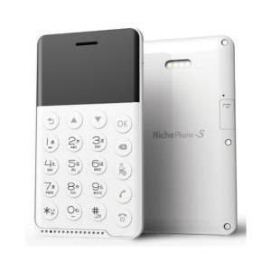 フューチャーモデル NichePhone-S ホワイト 「MOB-N17-01WH」 Android 4.2・0.96型・RAM/ROM:512MB/256MB nanoSIMｘ1