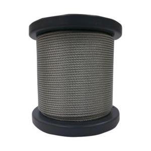 大阪コートロープ O．C．R SUSワイヤロープ2．00mm 7×7 50m巻コート無 SB-200...