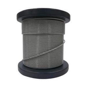 大阪コートロープ O．C．R SUSワイヤロープ1．50／1．80mm 7×7 50m巻コート付 N...