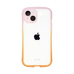 ナチュラルデザイン iPhone2023 6.1inch 2眼 Chrome-gradation ケ...