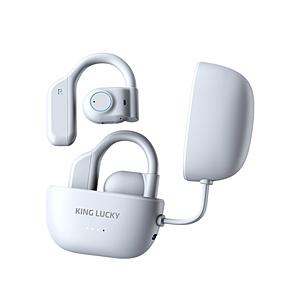 KINGLUCKY 完全ワイヤレスイヤホン OPENEAR ホワイト i31proWH [ワイヤレス...