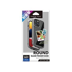 PGA Phone 13 Pro 対応 6.1inch 3眼 ガラスタフケース ラウンドタイプ Pr...