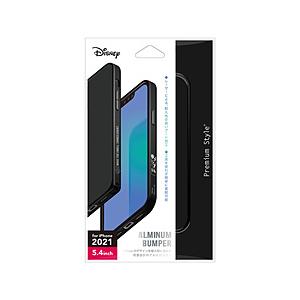 PGA iPhone 13 mini対応 5.4inch アルミバンパー/ブラック Premium ...