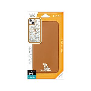 PGA iPhone 13 ガラスフリップケース