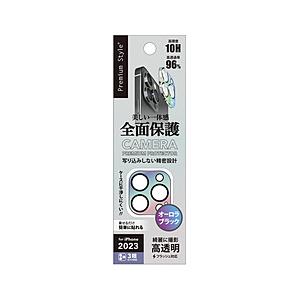 PGA iPhone 15 Pro/15 Pro Max カメラフルプロテクター Premium S...