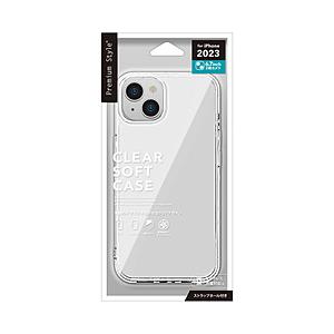PGA iPhone 15 Plus ソフトケース Premium Style クリア PG-23C...