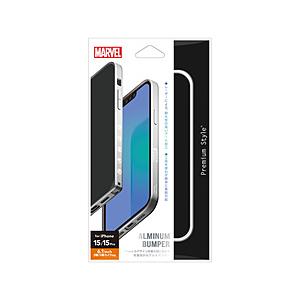 PGA iPhone 15/15 Pro用 アルミニウムバンパー Premium Style アベン...