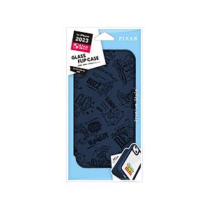 PGA iPhone 15 ガラスフリップケース Premium Style トイ・ストーリー PG...