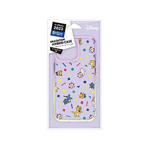 PGA iPhone 15 Pro グラデーションハイブリッドケース Premium Style デ...