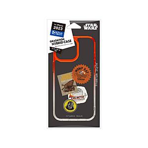 PGA iPhone 15 Pro グラデーションハイブリッドケース Premium Style ス...