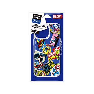 PGA iPhone 15 Pro クリアハイブリッドケース Premium Style マーベル ...