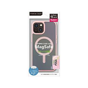 PGA iPhone 15/14/13用 MagSafe対応 ハイブリッドケース Premium S...