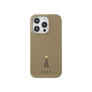 ELLE Slim Wrap Case for iPhone 15 Pro ELLE Greige ...