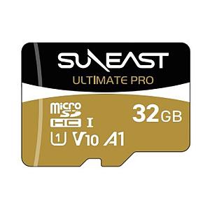 SUNEAST ULTIMATE PRO GOLD Series microSDHC カード 32GB SUNEAST ULTIMATE PRO（アルティメイトプロ）  SE-MSDU1032C180 ［Class10 /32GB］｜y-sofmap