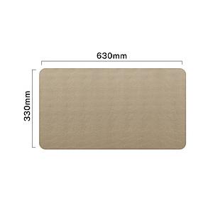 CROSSROAD TC-FDM630-BE デスクマット [630ｘ330mm] フェルト  ベー...