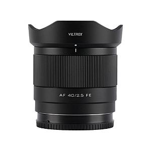 VILTROX Viltrox AF 40mm F2.5 AIR ソニーEマウント ブラック    ...