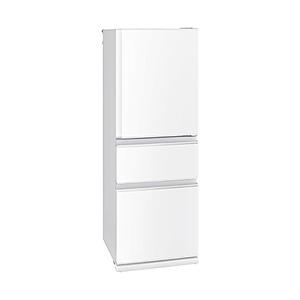三菱冷蔵庫Cシリーズ 三菱冷蔵庫Cシリーズ ホワイト MR-C33M-W ［60(cm) /330L...